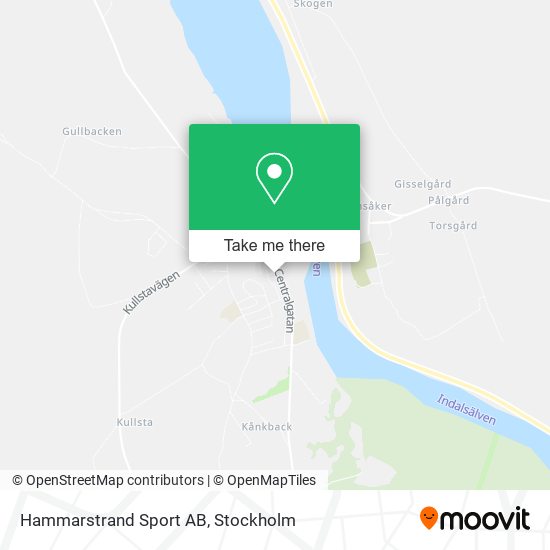 Hammarstrand Sport AB map