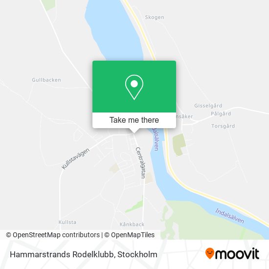 Hammarstrands Rodelklubb map