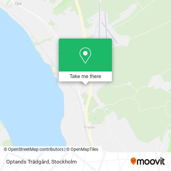 Optands Trädgård map