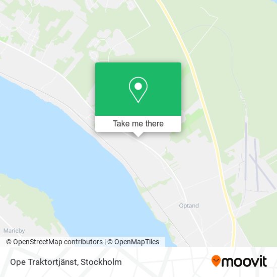 Ope Traktortjänst map