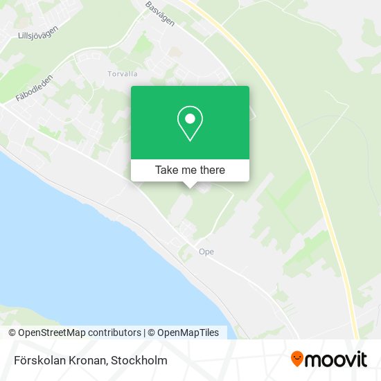 Förskolan Kronan map