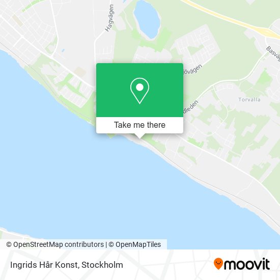 Ingrids Hår Konst map