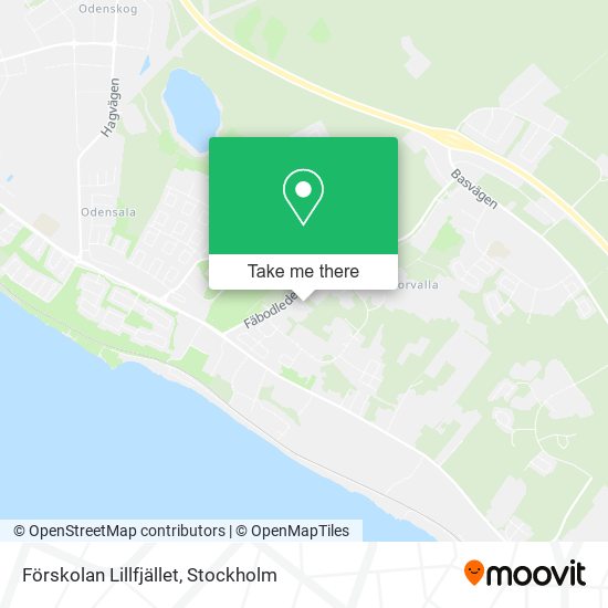 Förskolan Lillfjället map