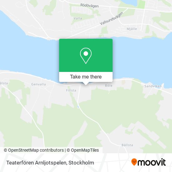 Teaterfören Arnljotspelen map