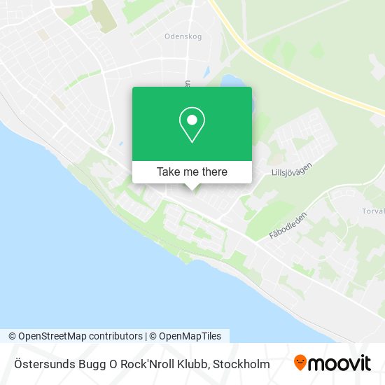 Östersunds Bugg O Rock'Nroll Klubb map