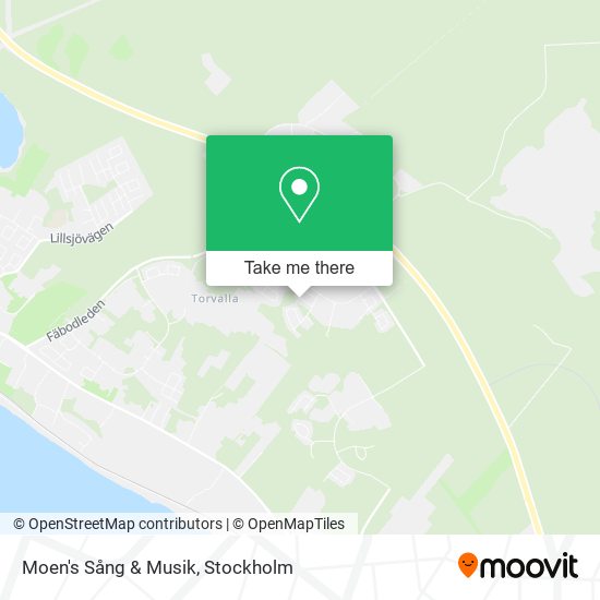 Moen's Sång & Musik map