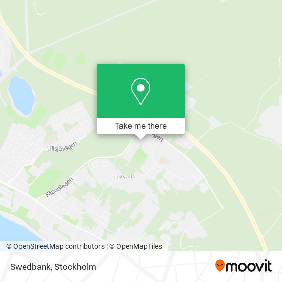 Swedbank map