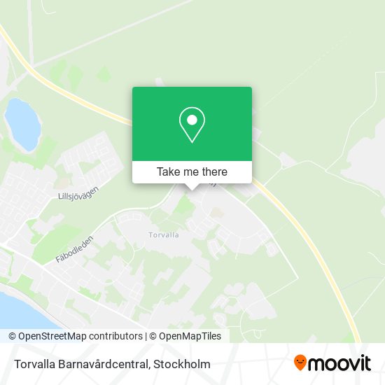 Torvalla Barnavårdcentral map