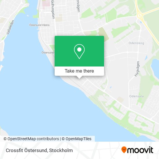 Crossfit Östersund map