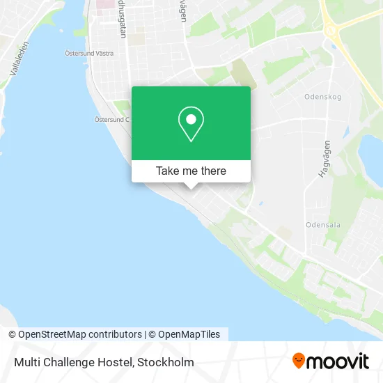 Multi Challenge Hostel map