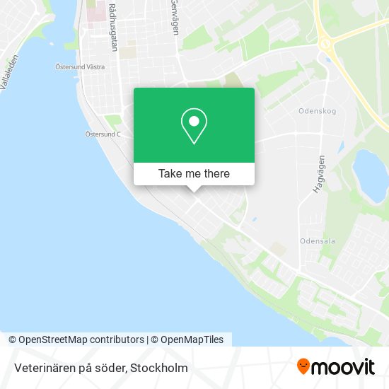 Veterinären på söder map