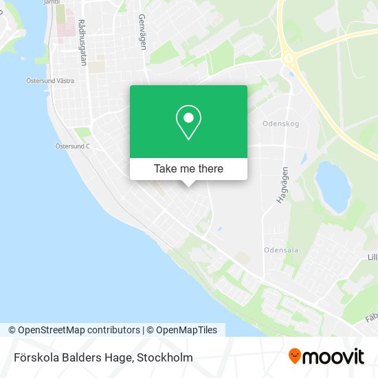 Förskola Balders Hage map