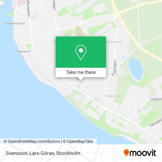 Svensson, Lars-Göran map