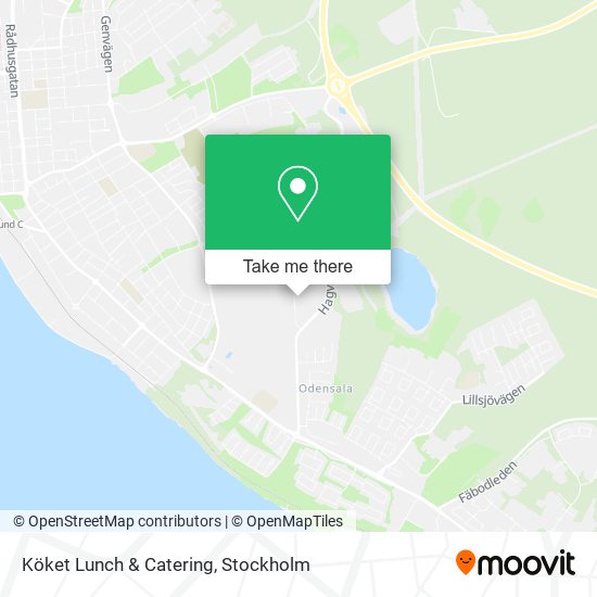 Köket Lunch & Catering map