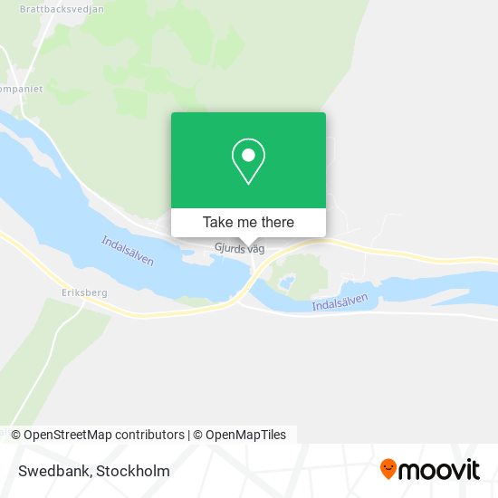 Swedbank map