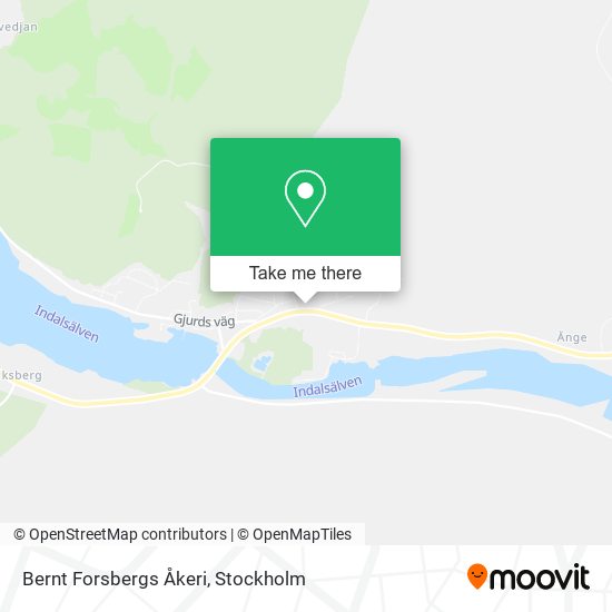 Bernt Forsbergs Åkeri map