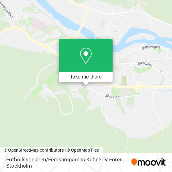 Fotbollsspelaren / Femkamparens Kabel-TV Fören map