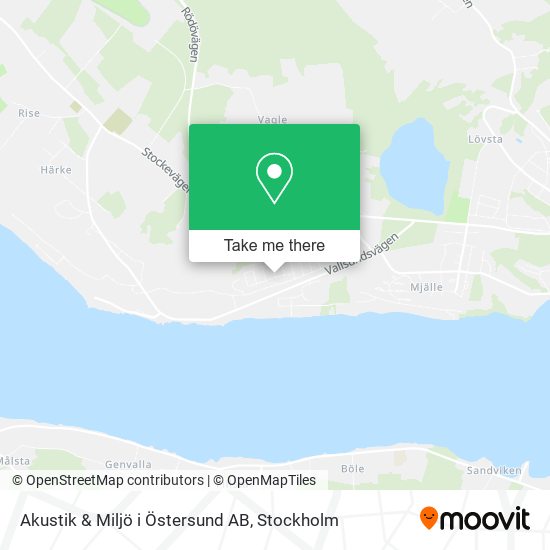 Akustik & Miljö i Östersund AB map