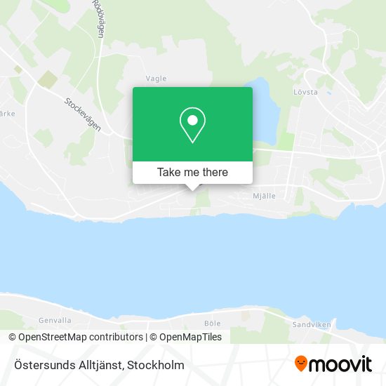 Östersunds Alltjänst map