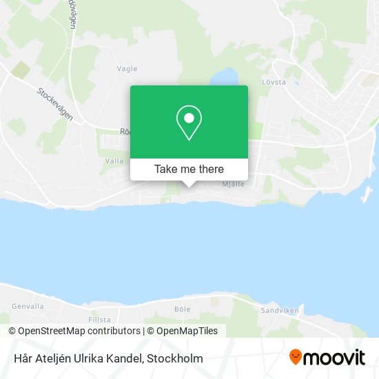 Hår Ateljén Ulrika Kandel map