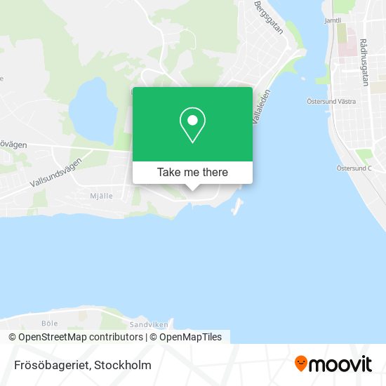 Frösöbageriet map