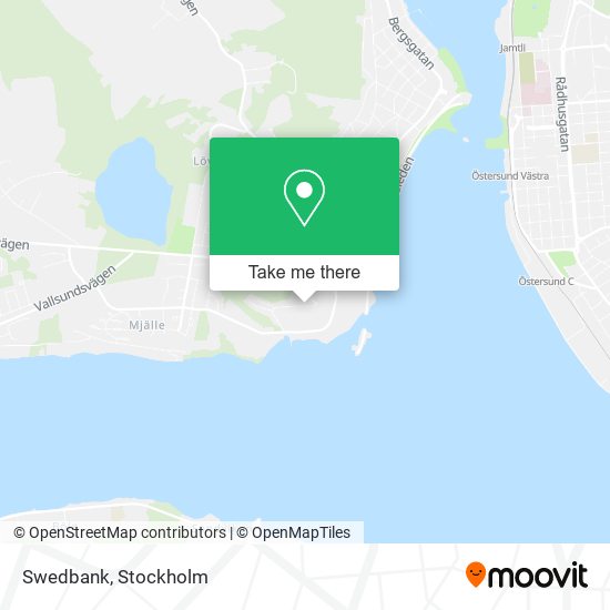 Swedbank map