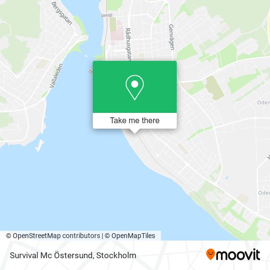 Survival Mc Östersund map