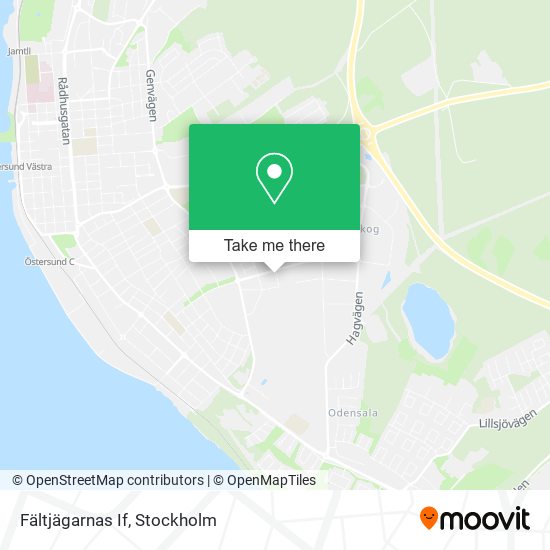 Fältjägarnas If map