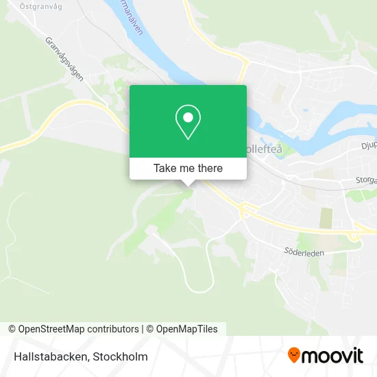 Hallstabacken map