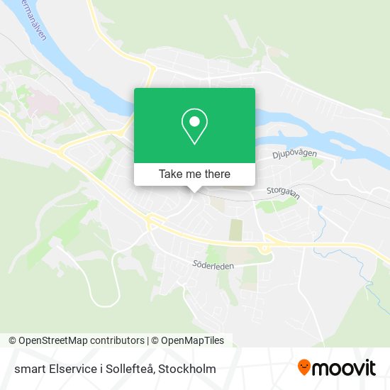 smart Elservice i Sollefteå map