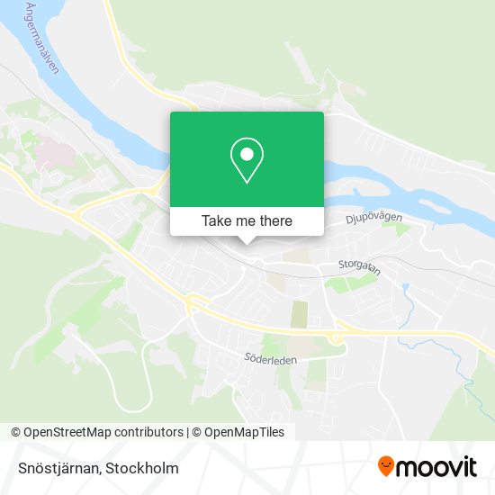 Snöstjärnan map