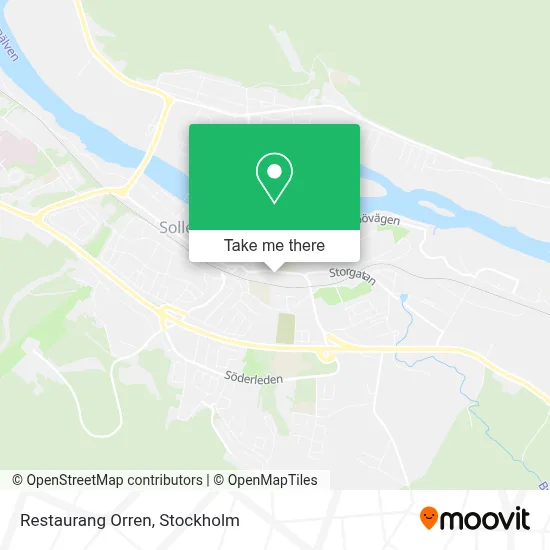 Restaurang Orren map