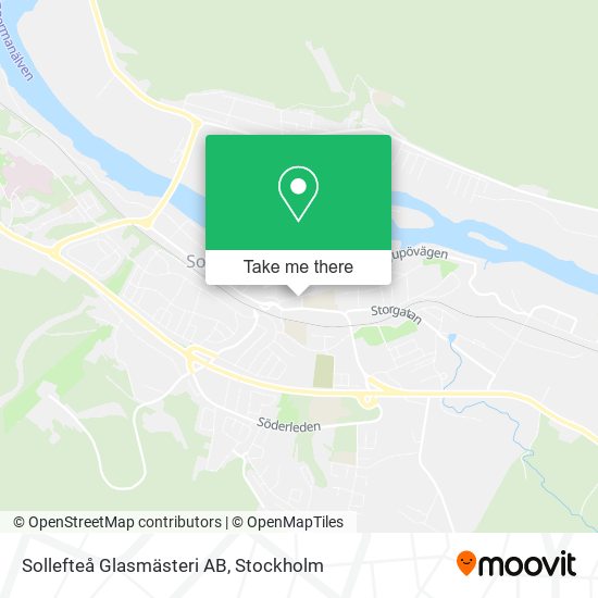 Sollefteå Glasmästeri AB map