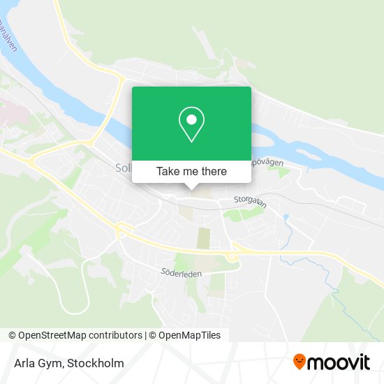 Arla Gym map