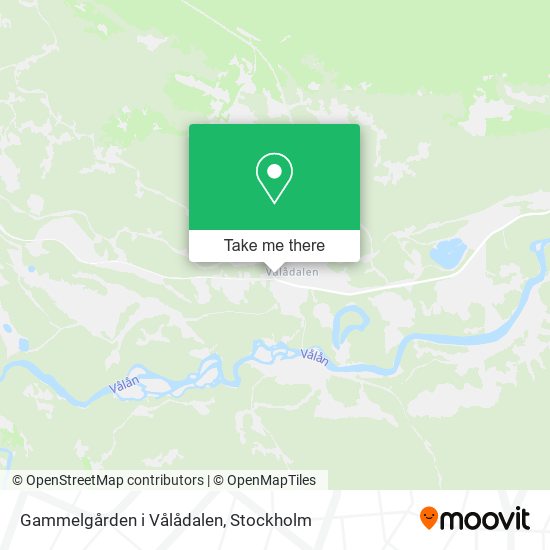 Gammelgården i Vålådalen map