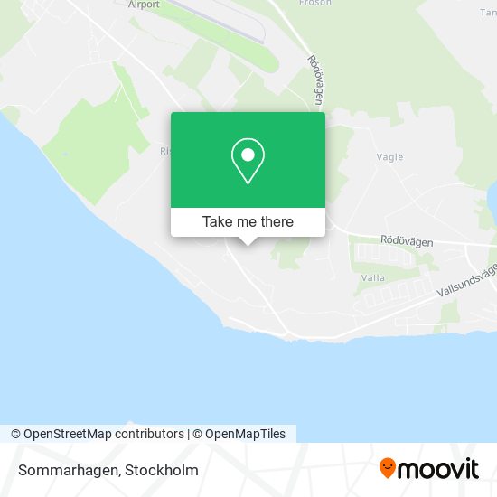 Sommarhagen map