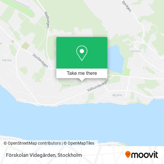 Förskolan Videgården map