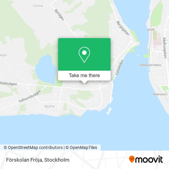 Förskolan Fröja map