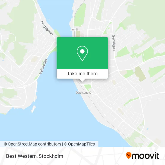 Best Western map