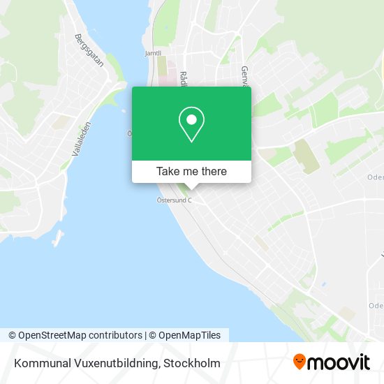 Kommunal Vuxenutbildning map