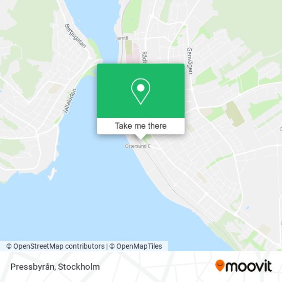 Pressbyrån map