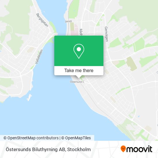 Östersunds Biluthyrning AB map