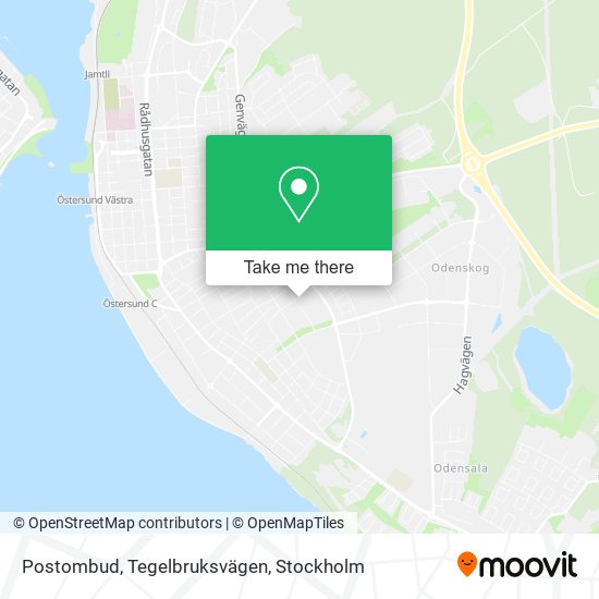 Postombud, Tegelbruksvägen map