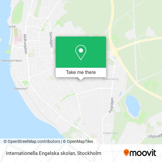 Internationella Engelska skolan map