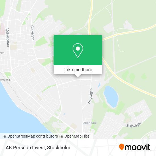 AB Persson Invest map