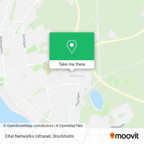 Eltel Networks Infranet map