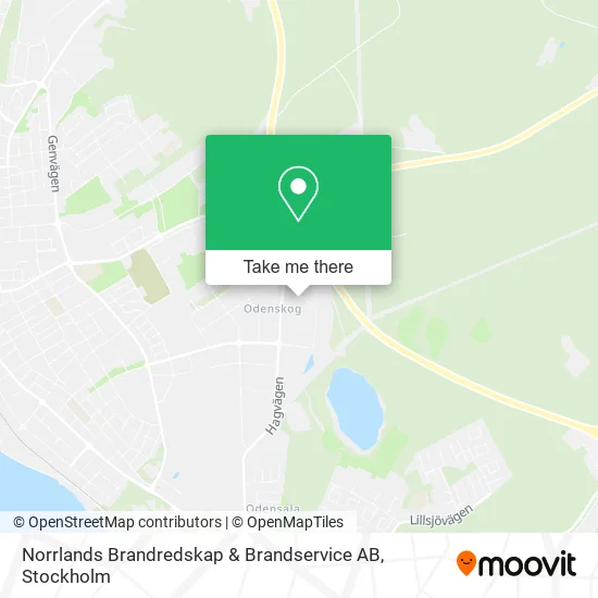 Norrlands Brandredskap & Brandservice AB map