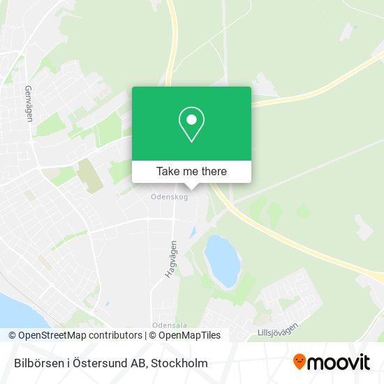 Bilbörsen i Östersund AB map