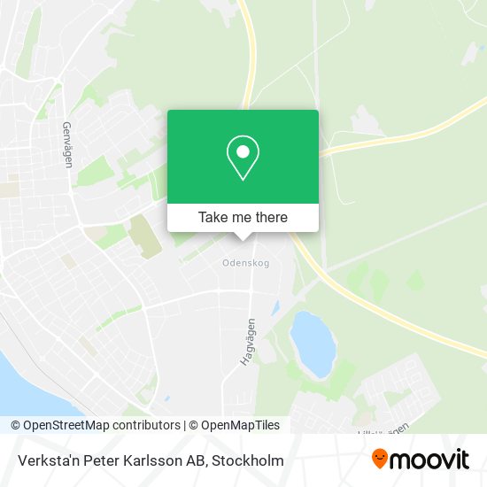 Verksta'n Peter Karlsson AB map