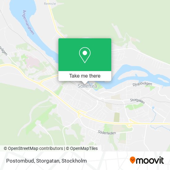 Postombud, Storgatan map